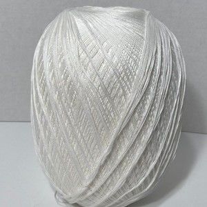 3 Aunt Lydia's Classic Crochet Thread Jumbo White